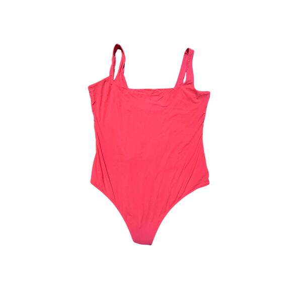 No Boundaries Bright Pink Thong Bodysuit - Picture 1 of 6